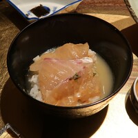 割烹 隆 - 鯛茶漬け