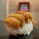 日本橋蛎殻町 すぎた - バフン雲丹。しあわせ