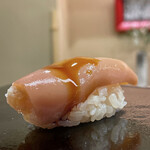 日本橋蛎殻町 すぎた - 子持ちヤリイカ。幸福ねっとり。やばい