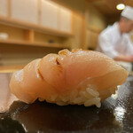 日本橋蛎殻町 すぎた - 黒ムツ。攻めの姿勢がすごい甘味酸味旨みインパクト