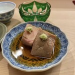 日本橋蛎殻町 すぎた - 過去一番日本酒と合わせて幸せだったあん肝