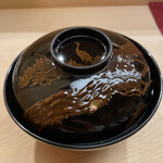 日本橋蛎殻町 すぎた - お椀も素敵