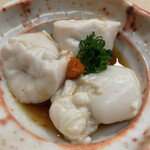 日本橋蛎殻町 すぎた - 鯛の白子も日本酒泥棒。濃厚。