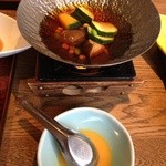 旬野菜とトウモロコシの柳川鍋