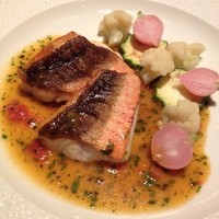 銀座 レカン - メイン（魚料理）・・本日の鮮魚料理より、ホウボウのムニエル