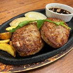 バケット - ダブルハンバーグステーキ