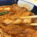 支那麺 はしご - 排骨はサクッと揚がってお肉は柔らか