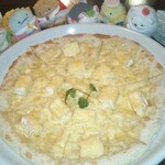 雪詩慕雲 - チーズとハチミツのピッツア。