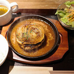 鉄板焼きとお酒 sAtori家 - 鉄板ハンバーグランチ