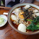 しげの屋 - 月見ちからもちそば