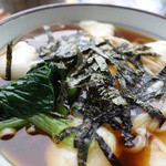 しげの屋 - 月見ちからもちそば