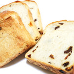 ボーノ - レーズンパンハーフの断面 '13 2月中旬