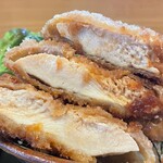 Mendokoro Maruichi - 鶏むね肉のチキンカツは柔らか