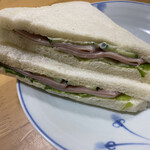 ケーワン - このサンドイッチ専用のハムが使われているそうです