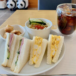 サンドイッチとカフェ PANDA - 店内限定モーニング