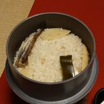 心つなぐ癒しの宿 斎菊 - 1番美味しかったメヒカリの炊き込みご飯