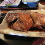 食事処 池田 - 金目鯛煮魚定食　1600円