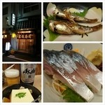 主税寿司 - 南森町の重鎮たちの社交場へ。いつ来ても相変わらずの繁盛ぶり。ここに集う常連さんから見れば俺なんかまだまだ小僧なんだな。このアウェイ感もB級グルメ道の修行なのだ。