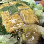 お好み焼き レイ - 豆腐あんかけ接写［by pop_o］