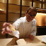 肉屋 田中 - フィレの竜田揚げを