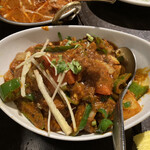 ダバ インディア - 南インドの辛いマトンカレー　ジワジワと辛味が！