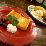 STORK. - アップルパイとバナナのベニエ