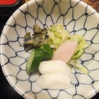 うなぎ割烹 大江戸 - お新香