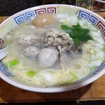 塩そば専門店 桑ばら - 牡蠣タマそば