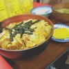 来々亭 - チキンカツ丼(￥750)。私が頼むのはカツ丼系ばっか(笑)
