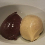 コム・ア・ラ・メゾン - とてもなめらかなチョコレートとアルマニャックのアイス