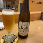 Sushi Naka - 瓶ビール