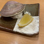 鮨なか - はまぐり焼き