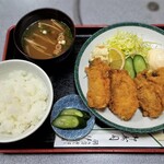 伊賀富 - カキフライ定食