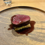 37+1 - 鹿肉とホワイトアスパラ