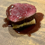 37+1 - 鹿肉とホワイトアスパラ