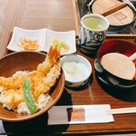 めん房つるつる - ミニ天丼♥