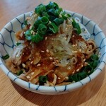 新小岩 もつ焼のんき - もつメンマ（ほぼ）