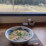 京蕪庵 - 室内で食べます