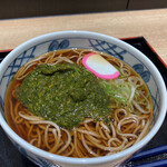 駅そば しらかみ庵 - ぎばさ蕎麦