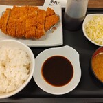 tendontenyatonkatsuchitaka - ロース味噌カツ定食（税込950円）