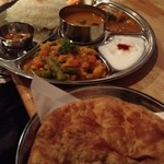 ナマステNIPPON - ダルバードセット！ちょっとの追加料金で、プーリーに変えてくれました。