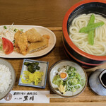 うどん・そばのお食事処 玉川 - 釜揚げうどんランチ