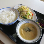 長妻食堂 - 料理写真:野菜炒め定食
