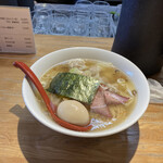 支那そば なかじま - シオワンタン味玉うす味