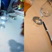リストランテ カノビアーノ 福岡 - 先ずは「乾杯」。暑い日でしたので「ビール」が美味しい。