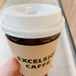 EXCELSIOR CAFFE - カフェラテMサイズ☕ゆっくりしたかったけど…今日はテイクアウトで！