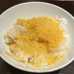 料理屋 稲家 - 白魚の炊き込みご飯　自家製唐墨