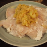 豚中華 大阪焼売珍 - ガツの生姜ダレ