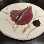 料理屋 稲家 - ケンケン鰹のたたき　ねぎ醤油