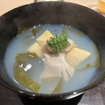 料理屋 稲家 - 蛤と若竹のお椀